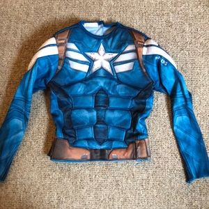 Boys Captain America costume. 4T . Child small